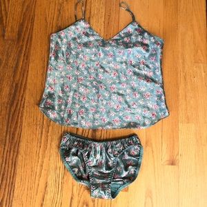 Vintage Floral Lingerie Set 🌸